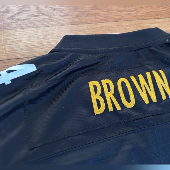 Antonio Brown Pittsburgh Steelers NFL On Field Jersey, Youth XL 18-20, +2 length - Picture 3 of 9